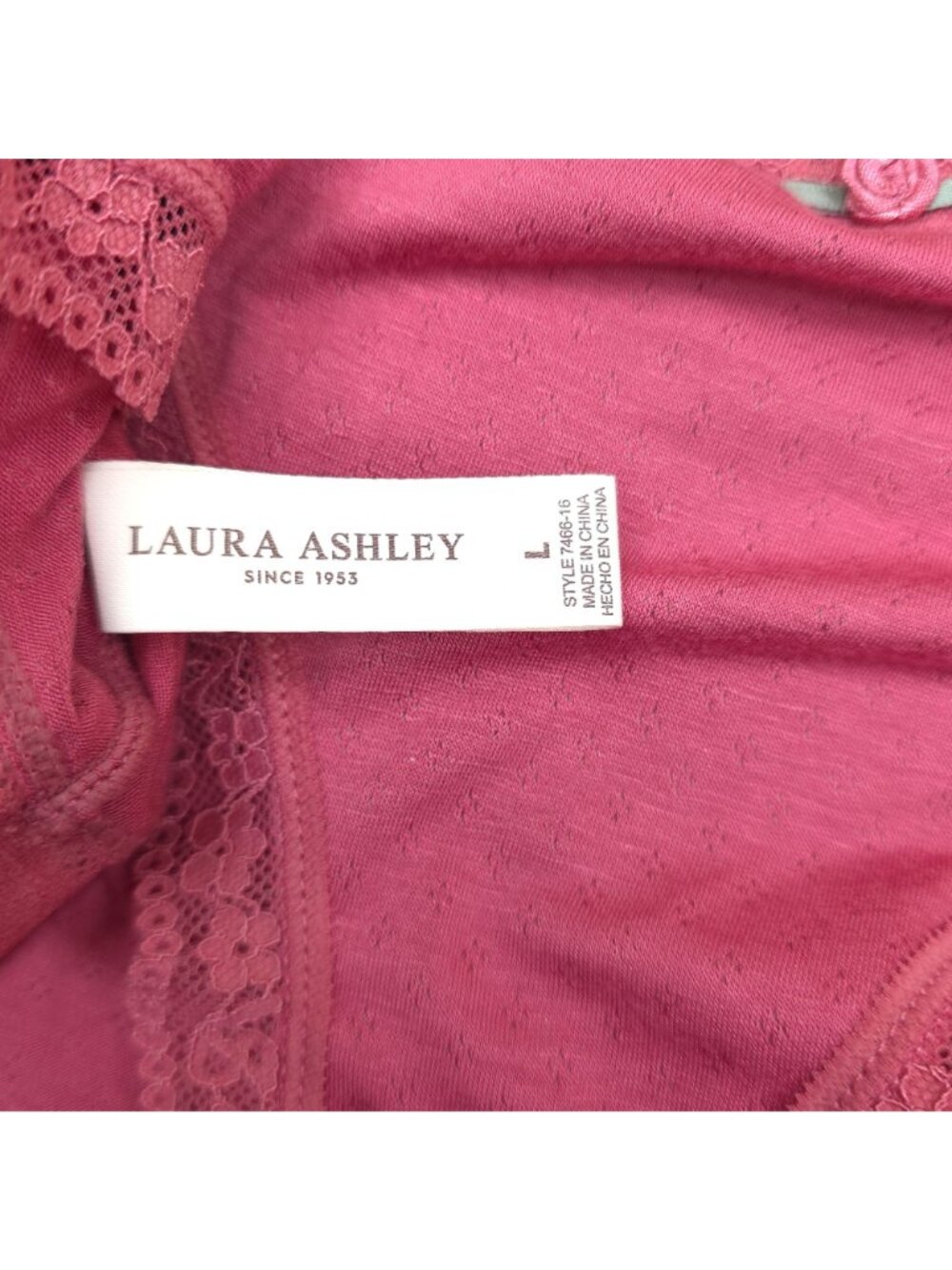 Laura Ashley Womens 5-Pack Super Soft Lace Trim Panties Briefs Size Large - Picture 14 of 15